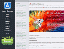 Tablet Screenshot of browser.avantforce.com